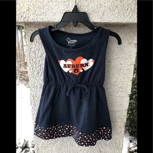 Auburn University toddler girls dress NWT